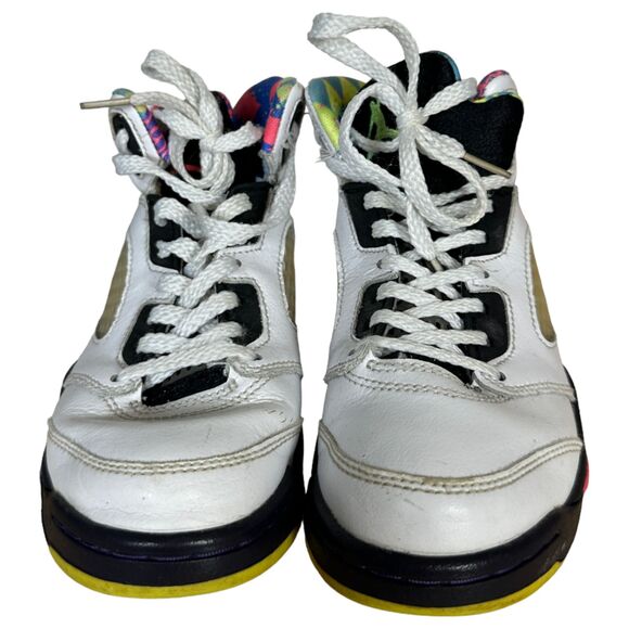 Nike Air Jordan 5 Retro Bel-Air Fresh Prince DB3026-100 Youth Size 1 Y - Picture 7 of 8